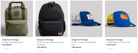 Men Bags & Accessories Collection Of Superdry