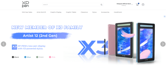XP Pen Official Website